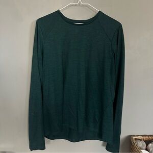 REI Dark Green Long Sleeve Running top